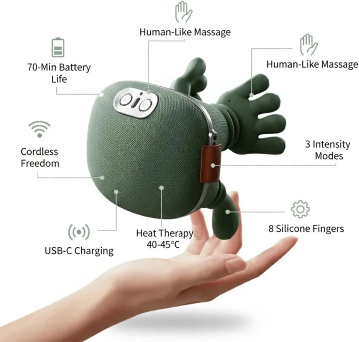 Neck and Back Massager for Pain Relief Deep Tissue