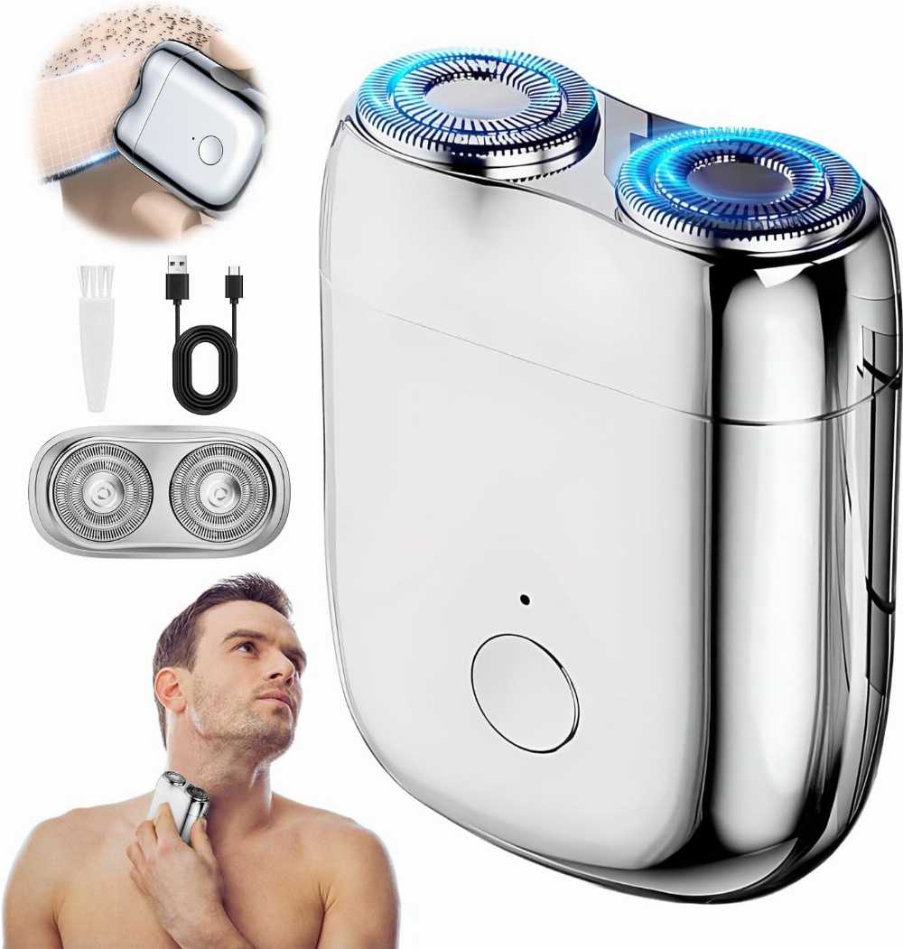 New Model Mini Dual-Head Electric Shaver